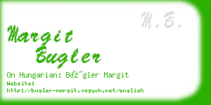 margit bugler business card